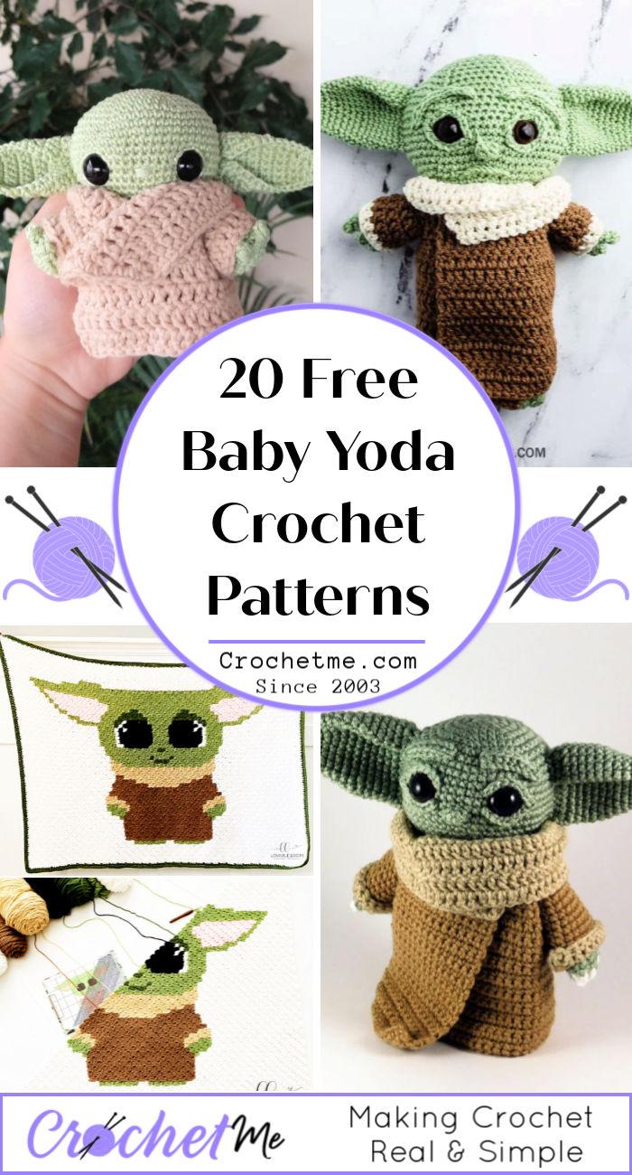 20 Baby Yoda Crochet Pattern Free