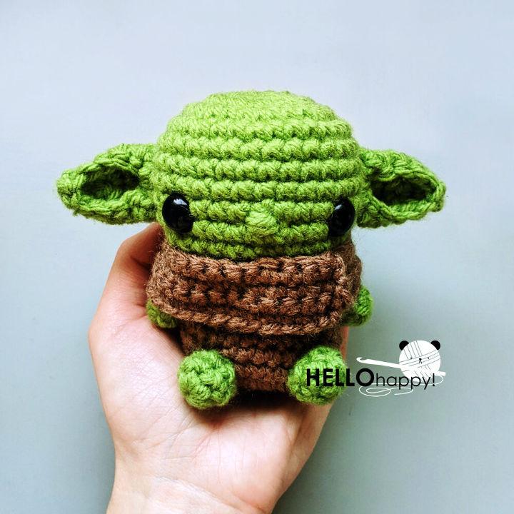 Baby Yoda Amigurumi and Finger Puppet