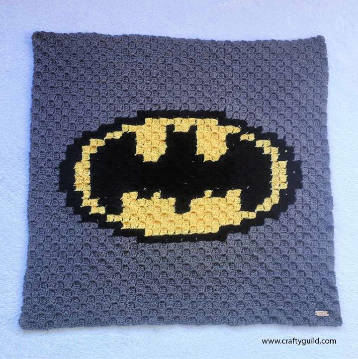 Batman Crochet Blanket Pattern