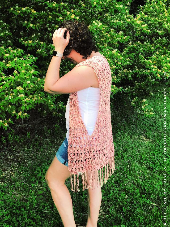 Bohemian Vest Crochet Pattern Free - Crochet Me