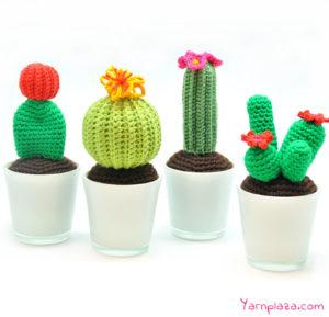 30 Free Crochet Cactus Patterns | Crochet Succulent Pattern