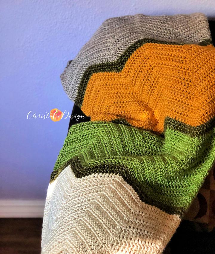 Chevron Crochet Blanket