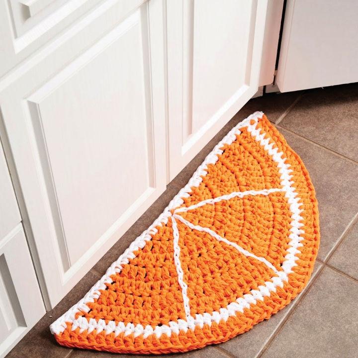 Citrus Slice Floor Rug