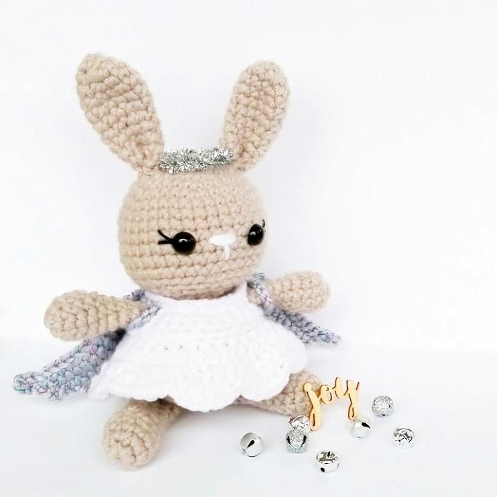 Crochet Angel Bunny
