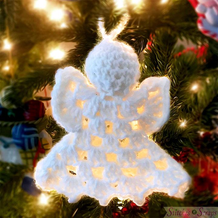 Crochet Angel Ornament