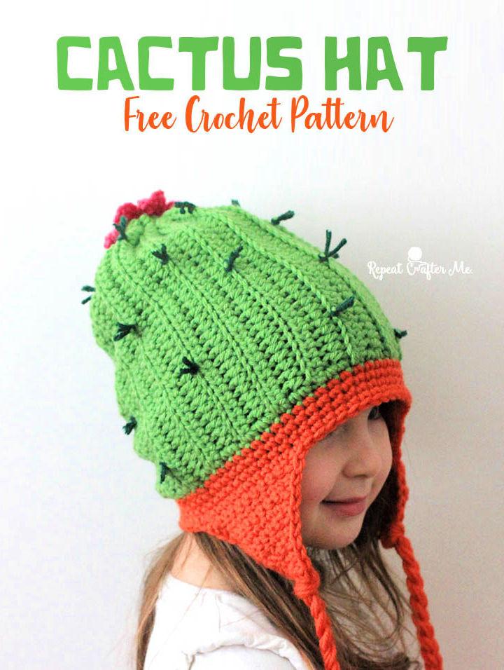 Crochet Cactus Hat