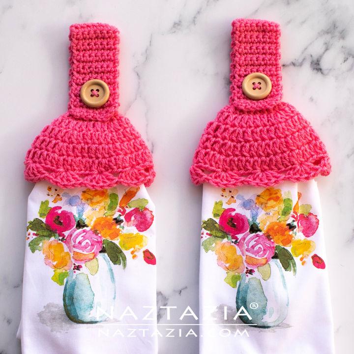 Floral Crochet Kitchen Set