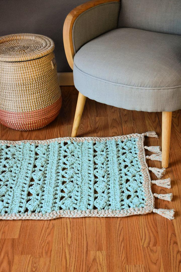 Crochet Shoreline Rug