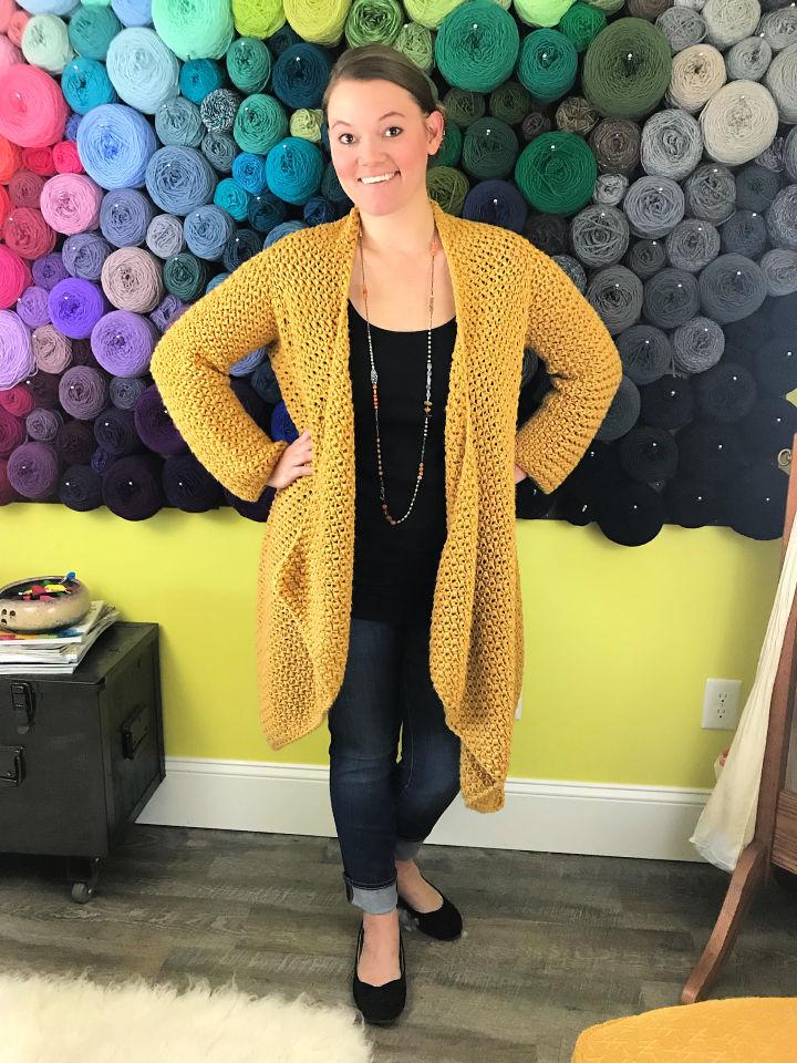 Crochet Sleeveless Cardigan