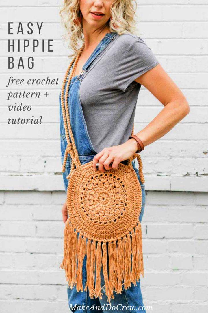 CROCHET PATTERN- Crochet Bag, Crochet Purse, Crossbody Bag, Crochet Boho Bag,  Crochet Toddler Purse Pattern, DIGITAL Download pdf