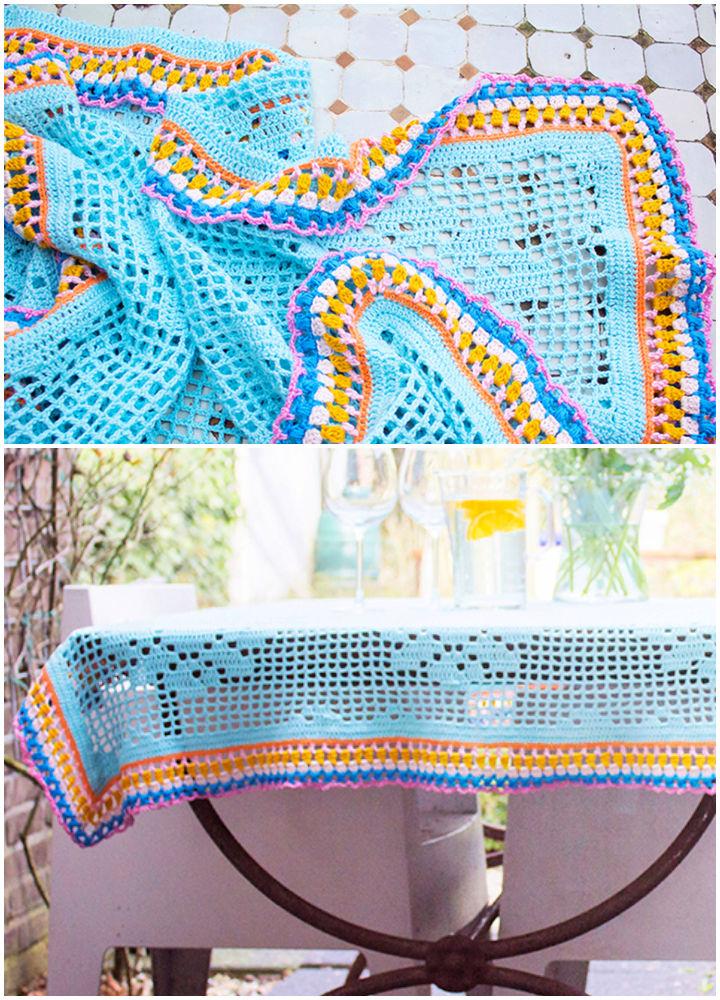 Crochet Tablecloth Pattern