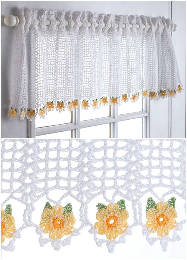Crochet Window Valance Patterns