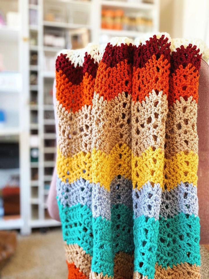 Crochet Zig Zag Pattern