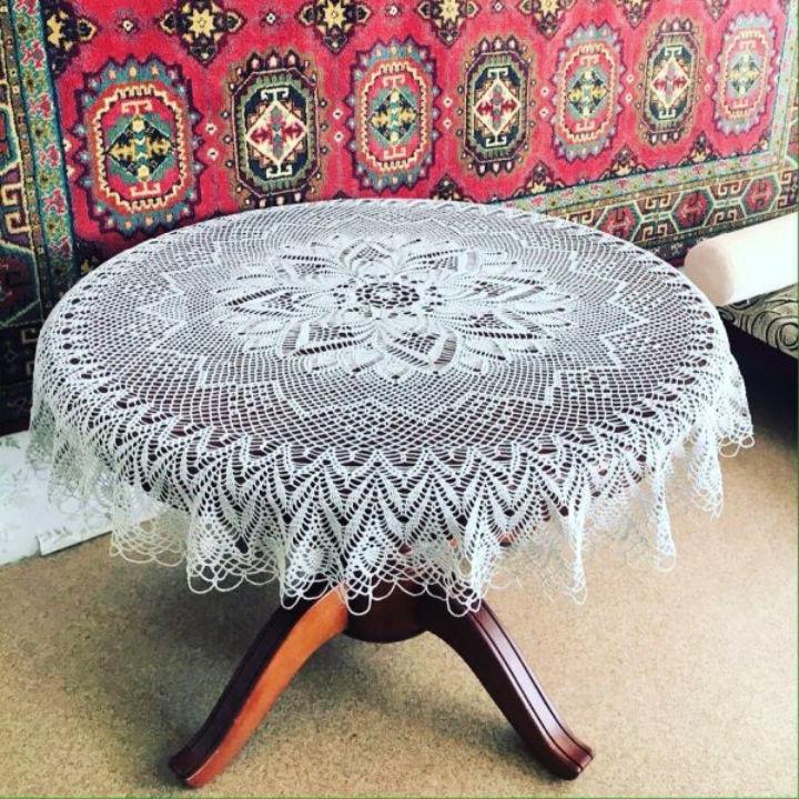 Crocheted Lace Tablecloths