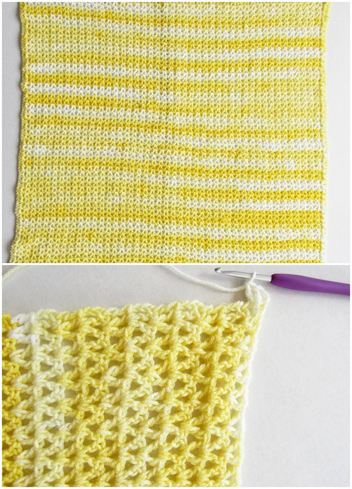 Double Crochet Baby Blanket Pattern