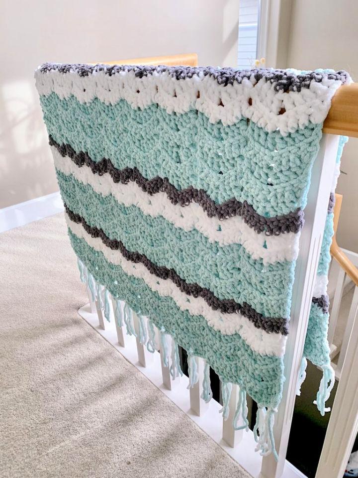 Double Stitch Crochet Blanket