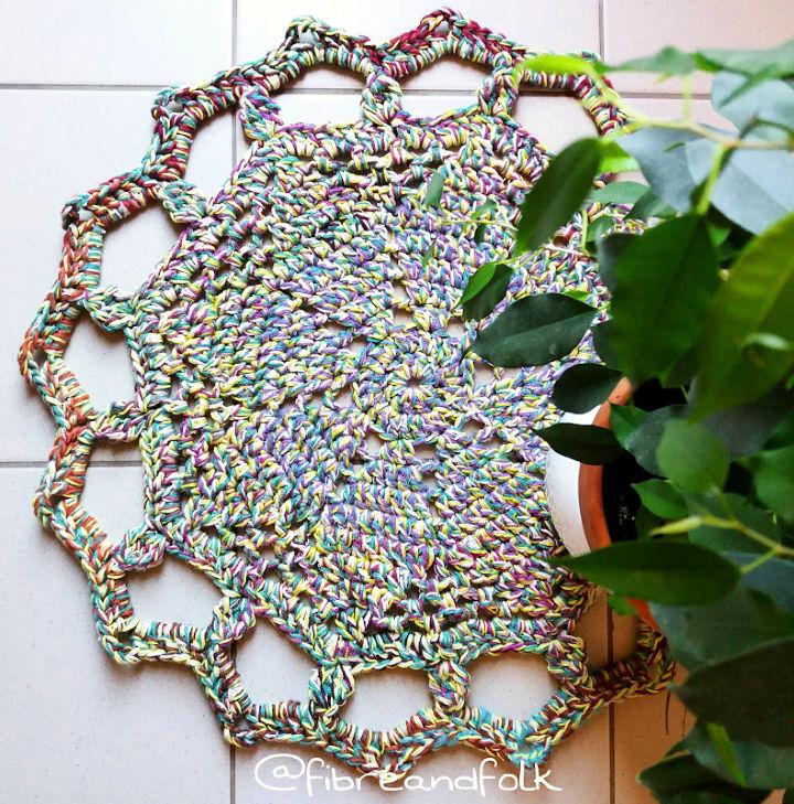 Free Crochet Floor Rug Pattern