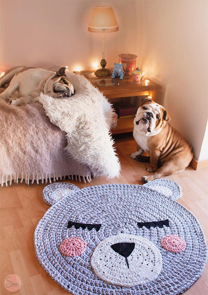 How to Crochet A Teo Circle Rug 