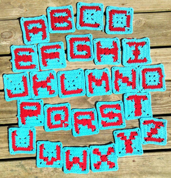 15 free crochet letters patterns how to crochet alphabet