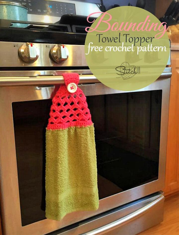 How to Crochet The Top Of Towels