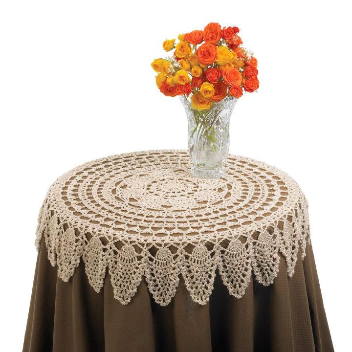 How to Crochet a Tablecloth For Beginners