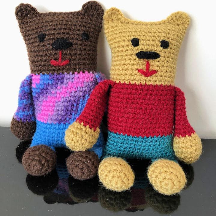 Little Pillow Bear Crochet Pattern