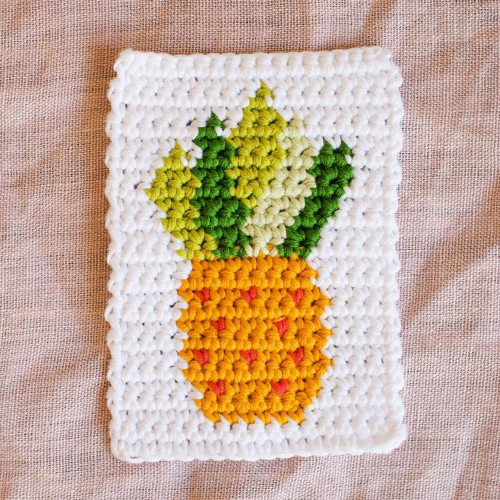 Pineapple Motif Crochet Pattern