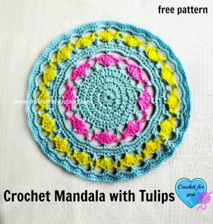 Round Crochet Tablecloths