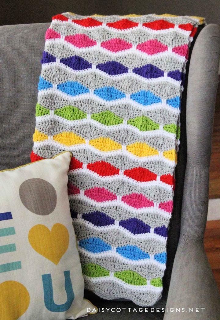 Sharp Chevron Crochet Pattern