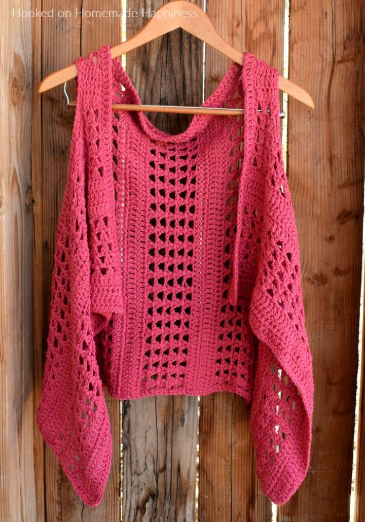 Women Crochet Vest