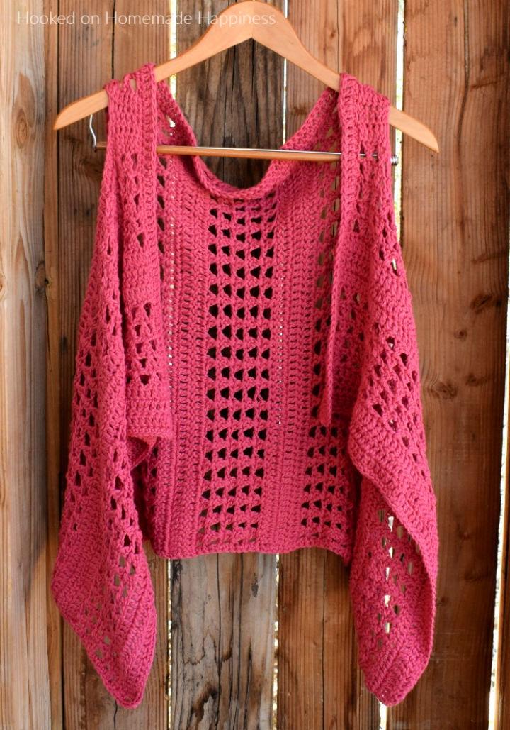 crochet summer vest pattern