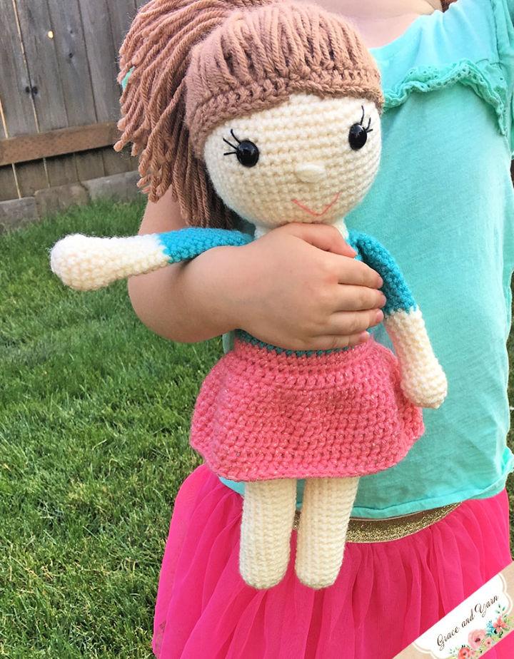 Free crochet doll patterns cheap to print