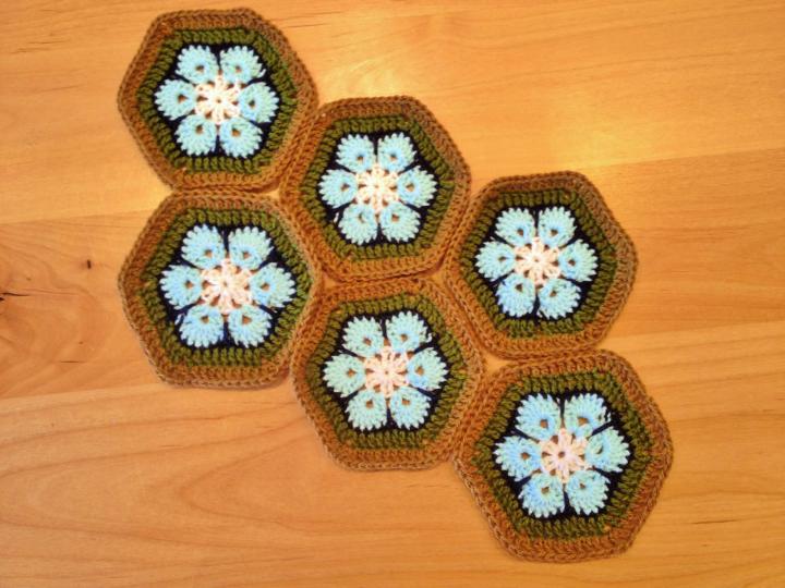Crochet African Flowers