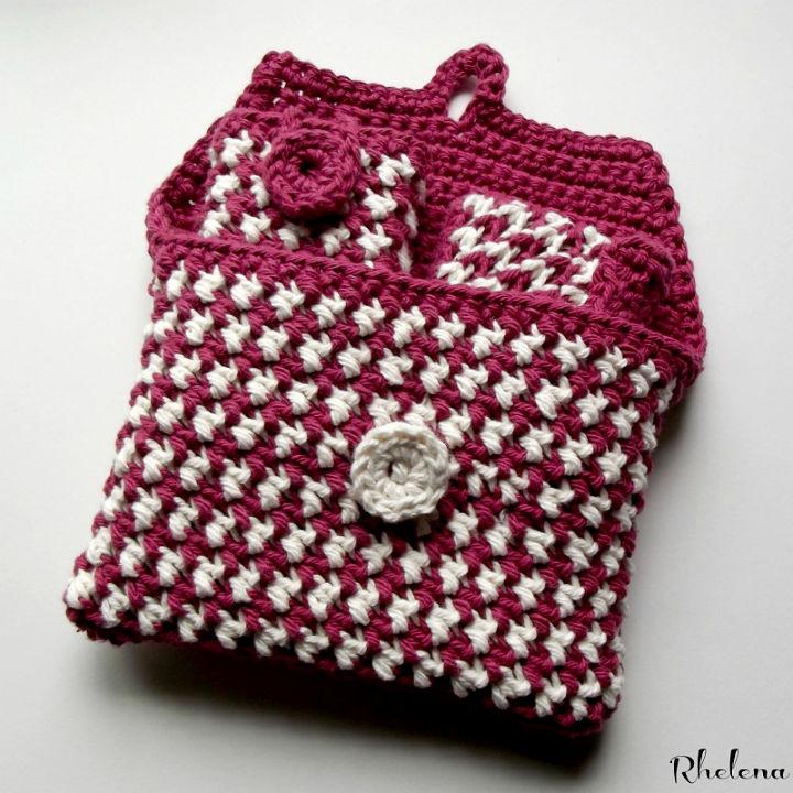 Crochet Alternating Clutch