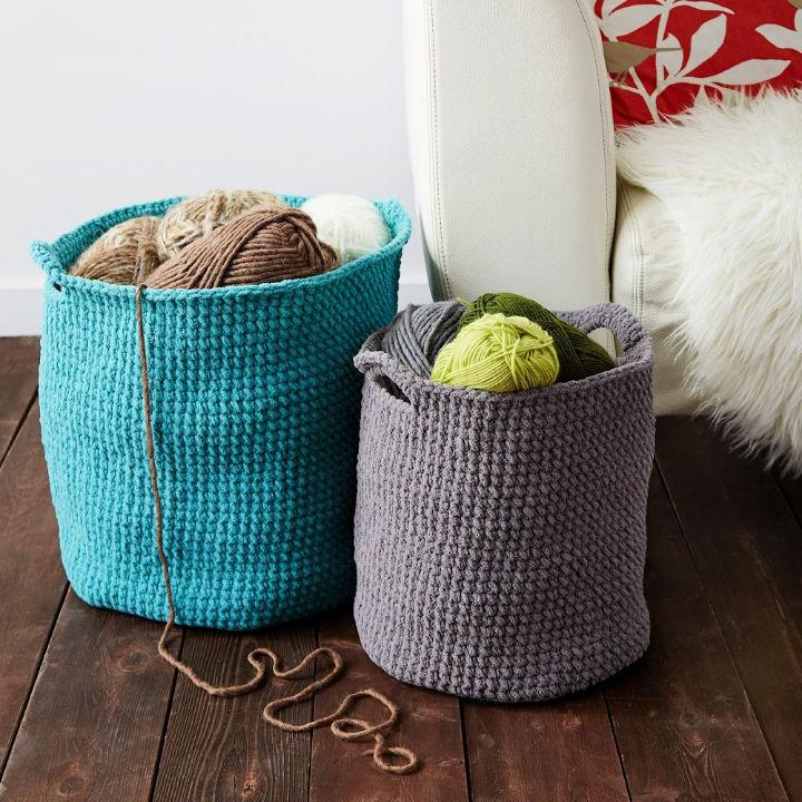 Crochet Basket Patterns