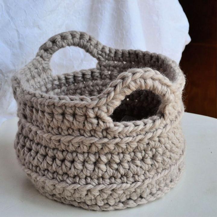 Crochet Baskets Pattern