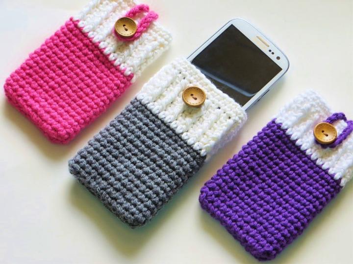 Crochet Cell Phone Cases