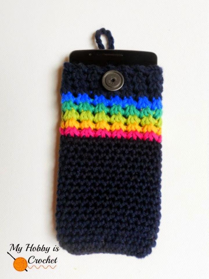 Crochet Cell Phone Holder