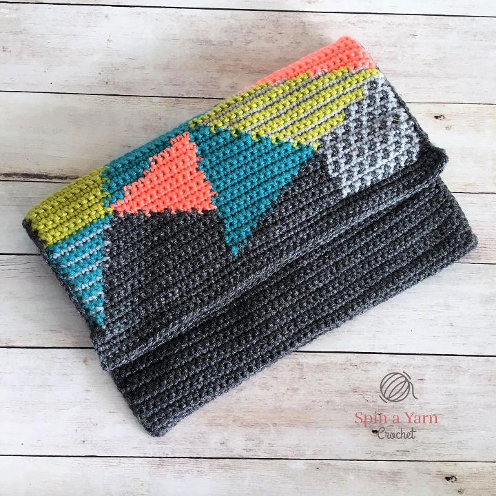 Crochet Clutch Free Pattern