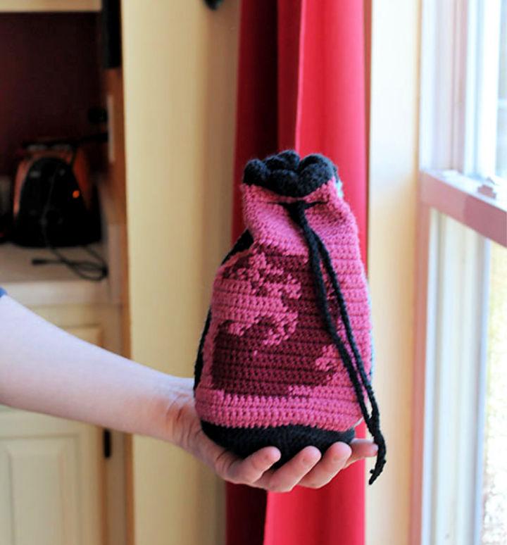 Crochet Dice Bag Pattern Free