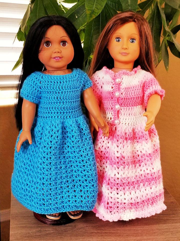 Free crochet doll clothes patterns for 14 2024 inch dolls