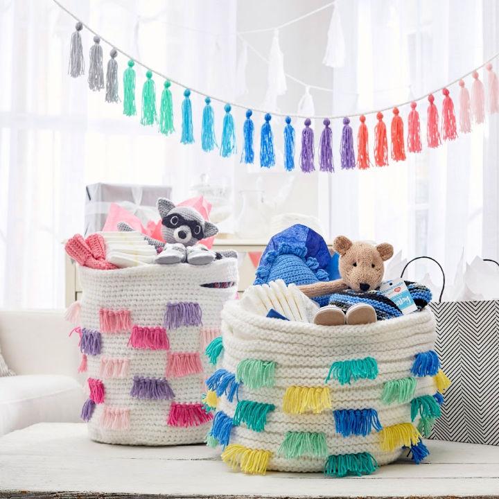 Crochet Gift Basket