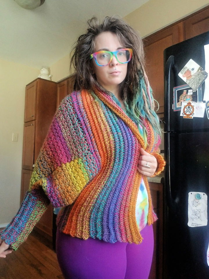 Crochet habitat outlet cardigan