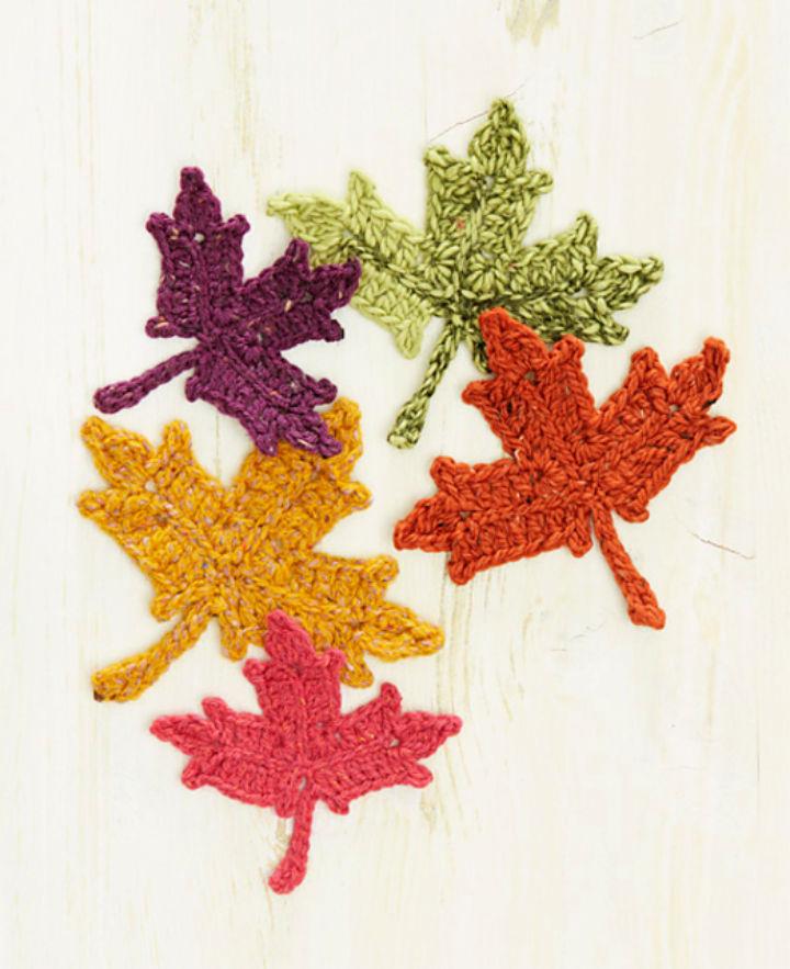 Crochet Leaves Pattern