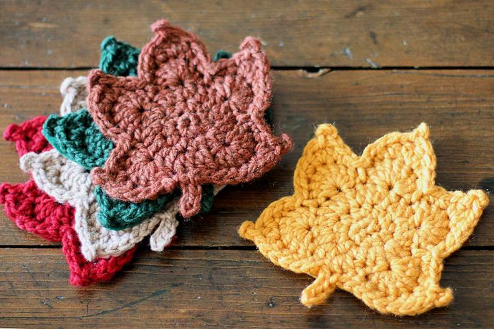 Crochet Maple Leaf Pattern