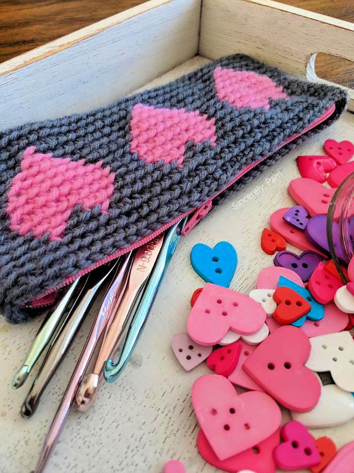 Crochet Pencil Pouch