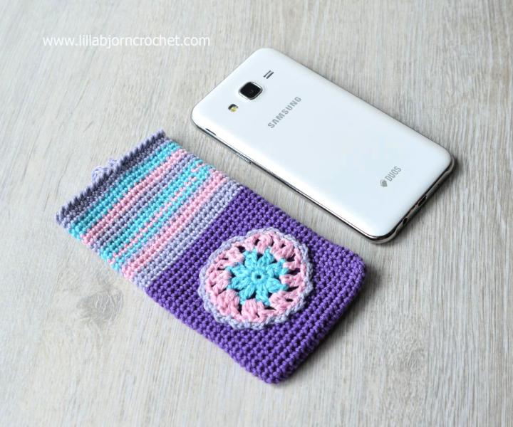 Crochet Secret Pearl Phone Cozy