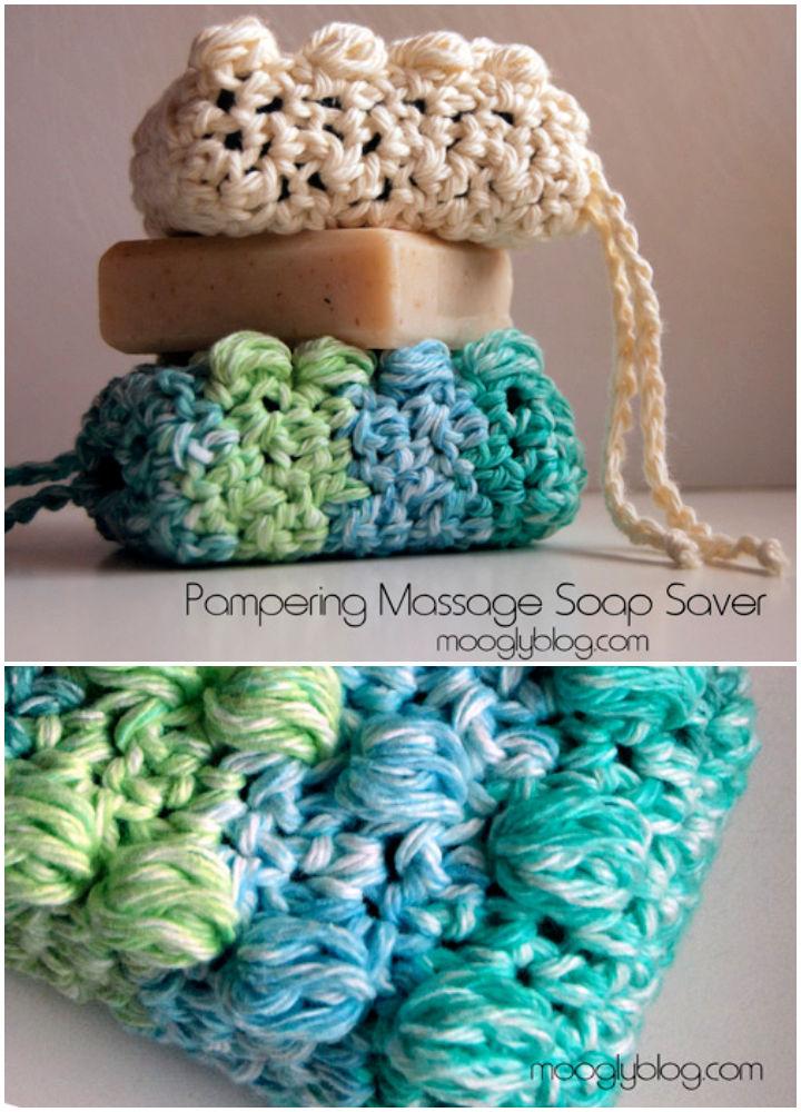 Crochet Soap Saver Body Scrubber
