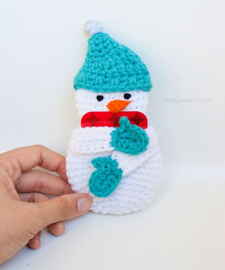 Crocheted Snowman