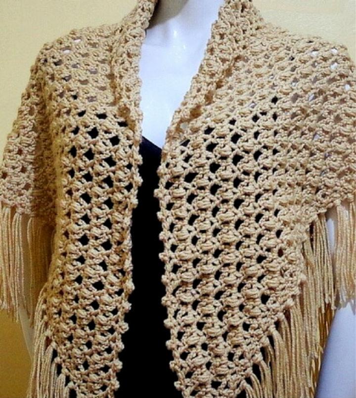 Easy Crochet Shawl Pattern